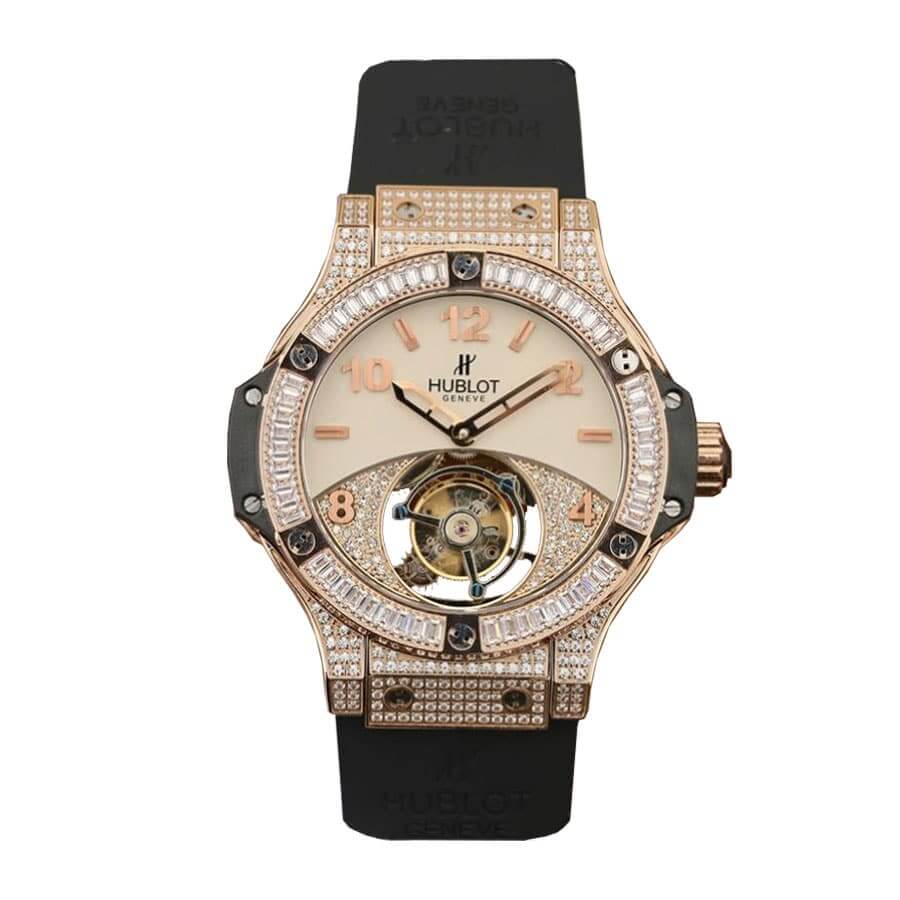 hublot classic fusion tourbillon best edition with diamond rose gold