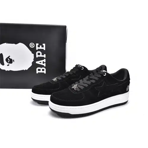 BAPESTA Suede Low Top Sneakers、mysite、Cacoeks