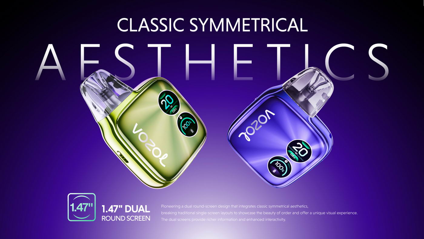 Vozol Ace Pro Pod Vape Kit | 1400mAh 30W Dual Screen