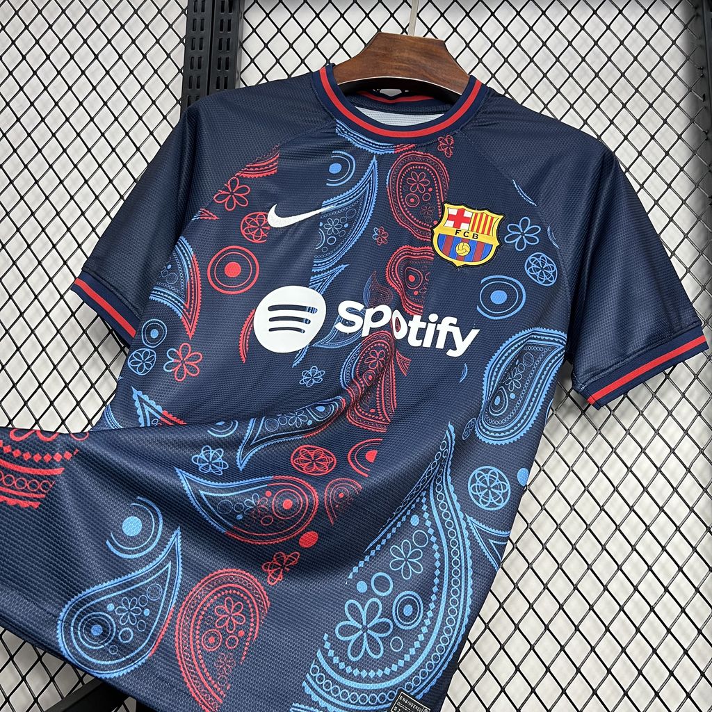 Higojerseys-Barcelona 24-25 Blue Speical Jersey - Fans Version