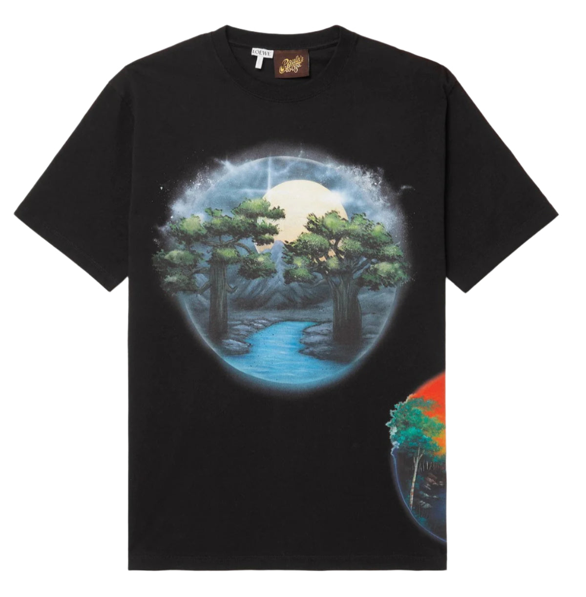 Loewe Paula’s Ibiza Airbrush Print T-Shirt ‘Black’、mysite、Cacoeks
