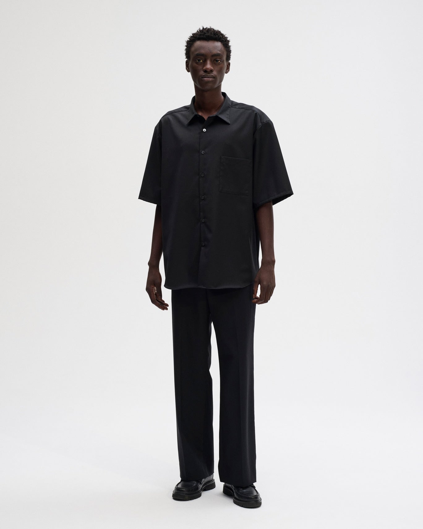 SOPHNET. 25S/S SUMMER MERINO WOOL STRAIGHT FIT SLACKS  SOPH-250015 