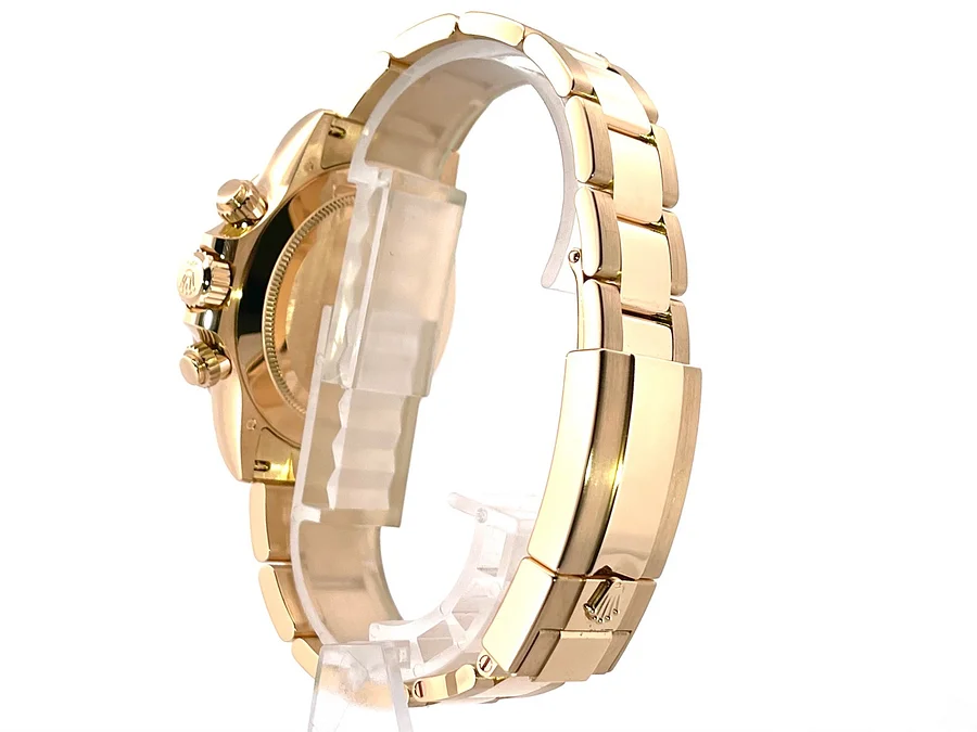 Rolex Cosmograph Daytona 18 kt Gelbgold Ref. 116508 Champagner Zifferblatt mit schwarzen Totalisatoren | Uhren2000