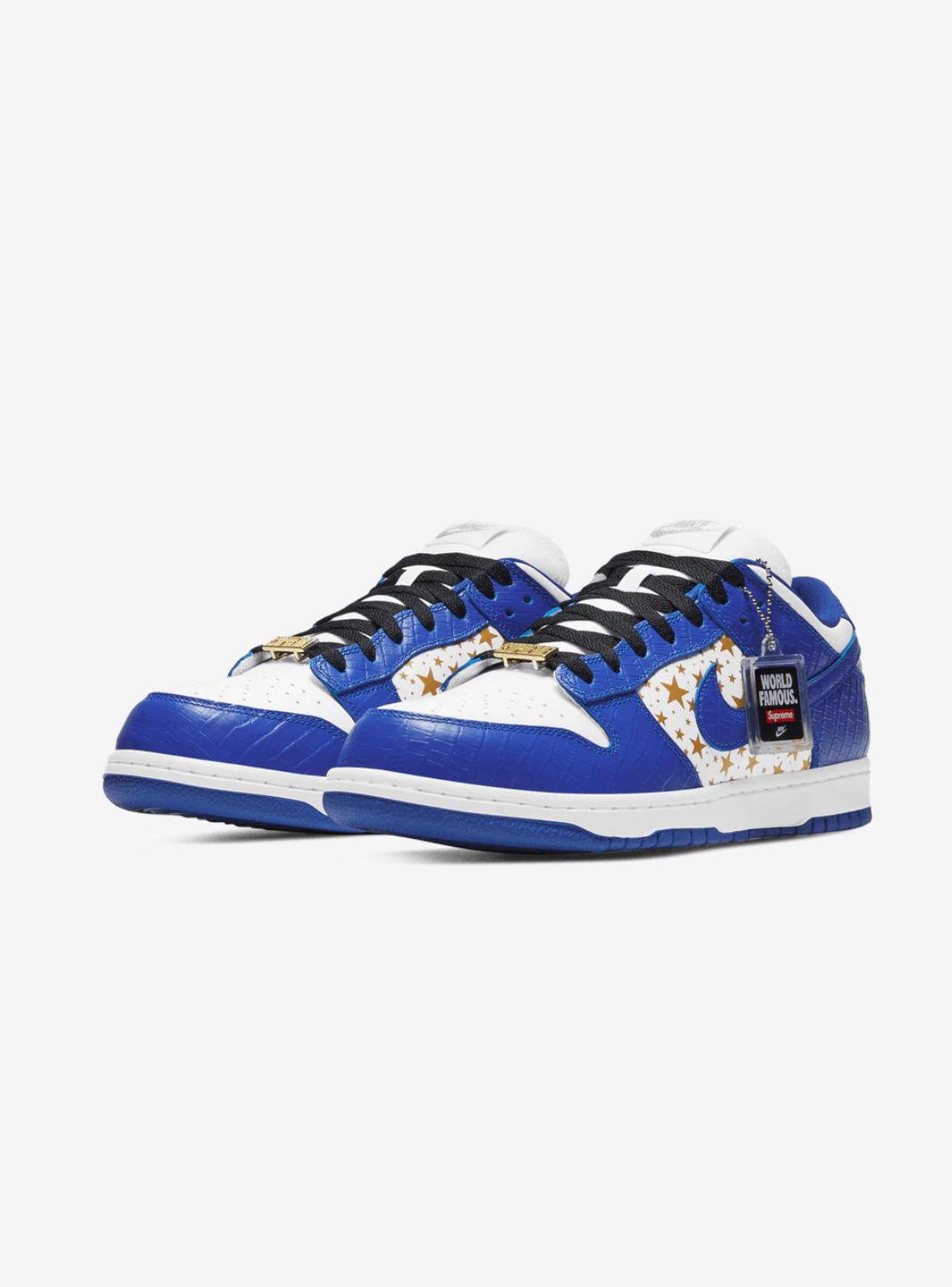 Nike SB Dunk Low Supreme Stars Hyper Royal (2021)、NIKE、Cacoeks