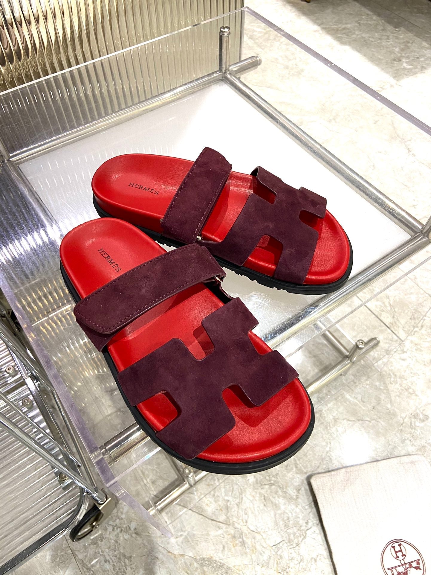 CHYPRE SANDAL CHERRY MIX JAM SUEDE、mysite、Cacoeks