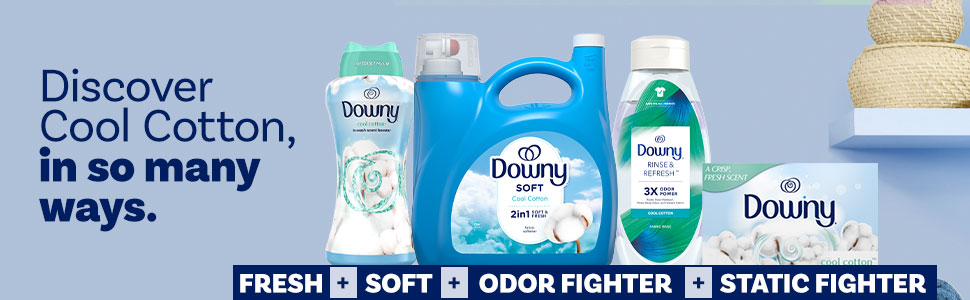 Discover Cool Cotton, in so many ways. Fresh, Soft, Odor fighter, Static Fighter