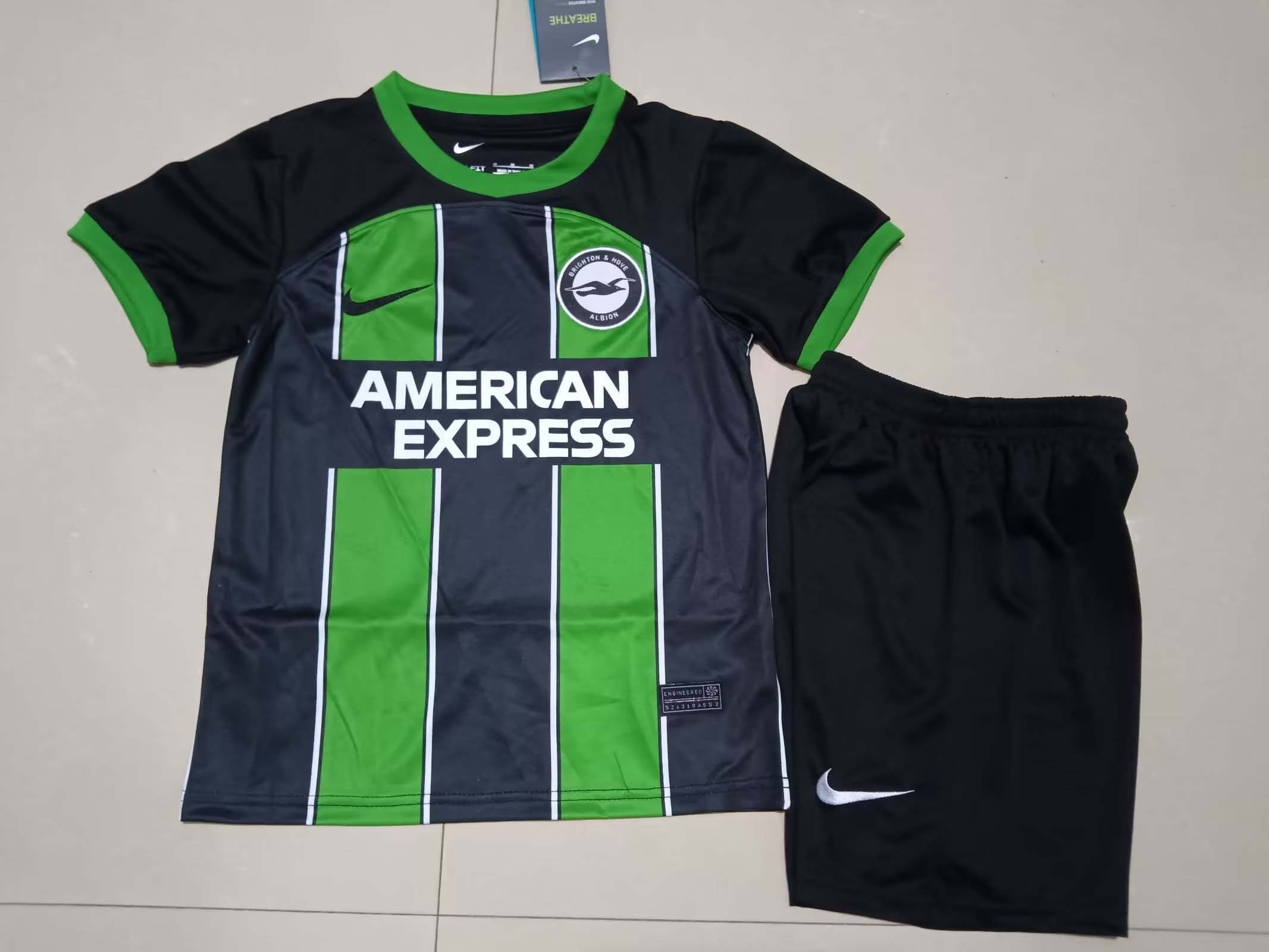 2023/2024 Brighton Away Football Shirt 1:1 Thai Quality Kids Size:football jersey mysite: unitedjerseyfootball 邓江浪:football
