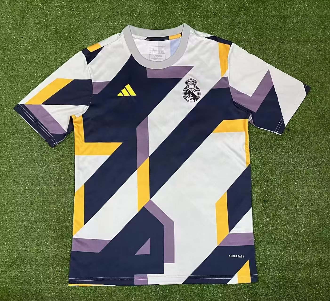 2023/2024 Real Madrid Color Training Wear Football Shirt:football jersey mysite: unitedjerseyfootball 邓江浪:football