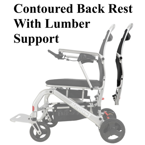 Matrix Ultra 2 Contoured Back Rest With Lumbar Support