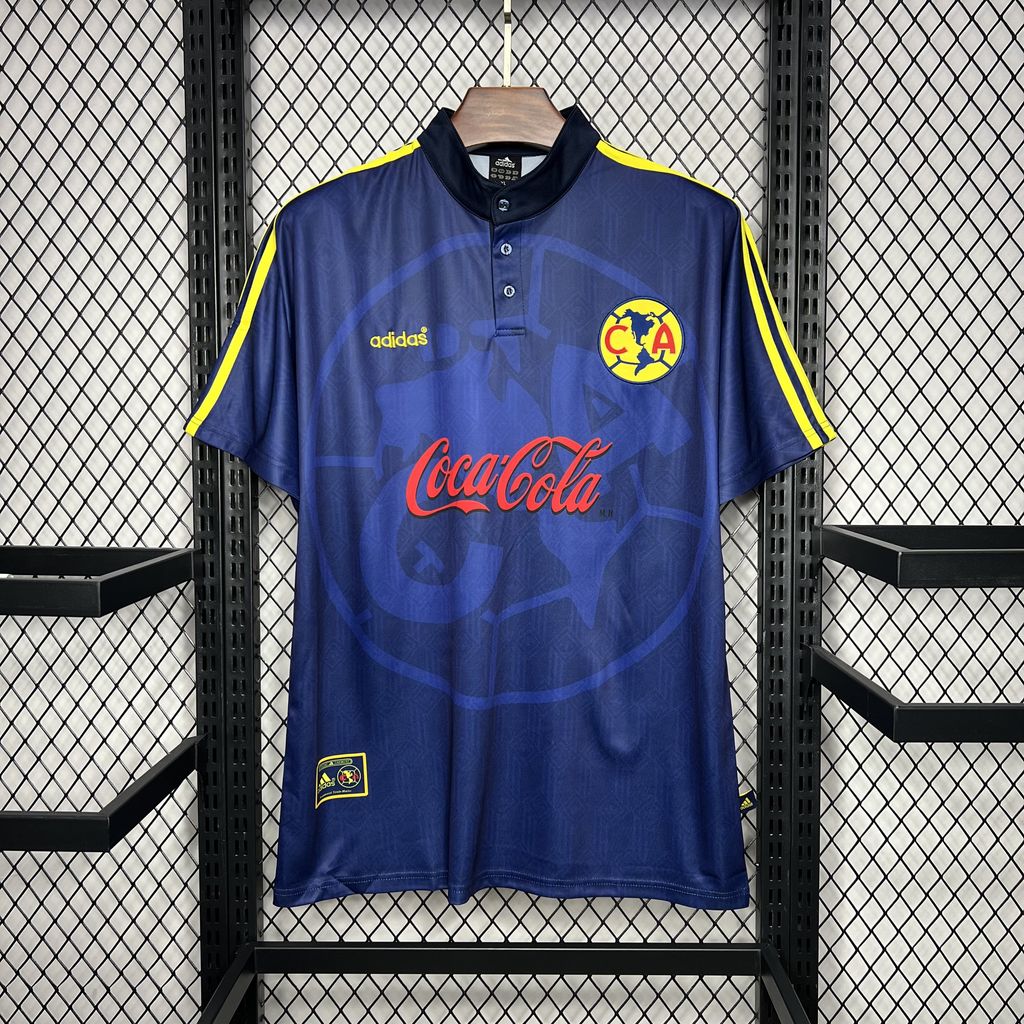 ManixJersey.com | Retro Club América 1998-99 Away Jersey -Customize Name, Number and Patch | Worldwide Shipping