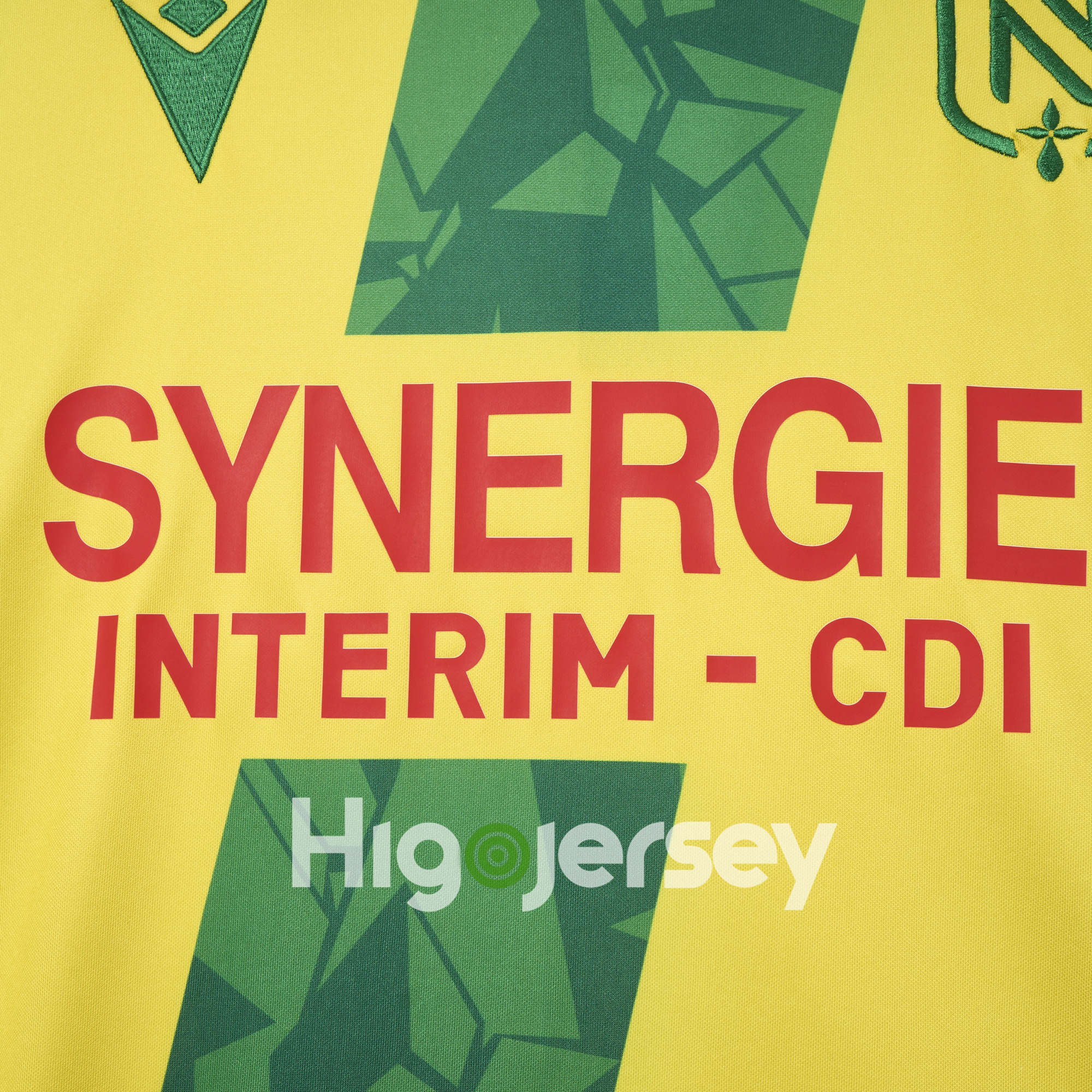 Higojerseys-Nantes 24-25 Home Stadium Jersey - Fans Version
