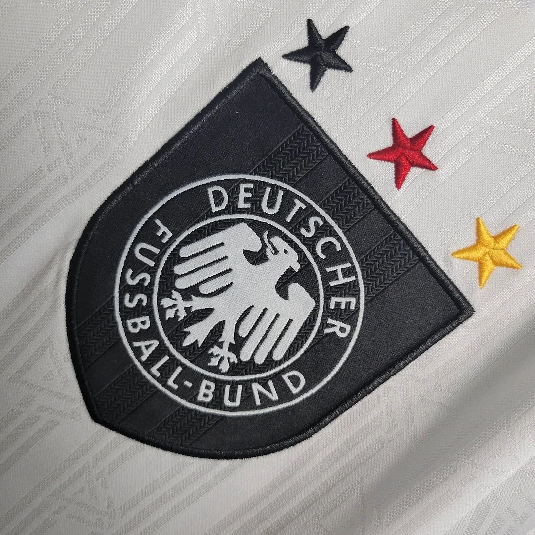 ManixJersey.com | Retro Germany 1996 Home Stadium Jersey -Customize Name, Number and Patch | Worldwide Shipping