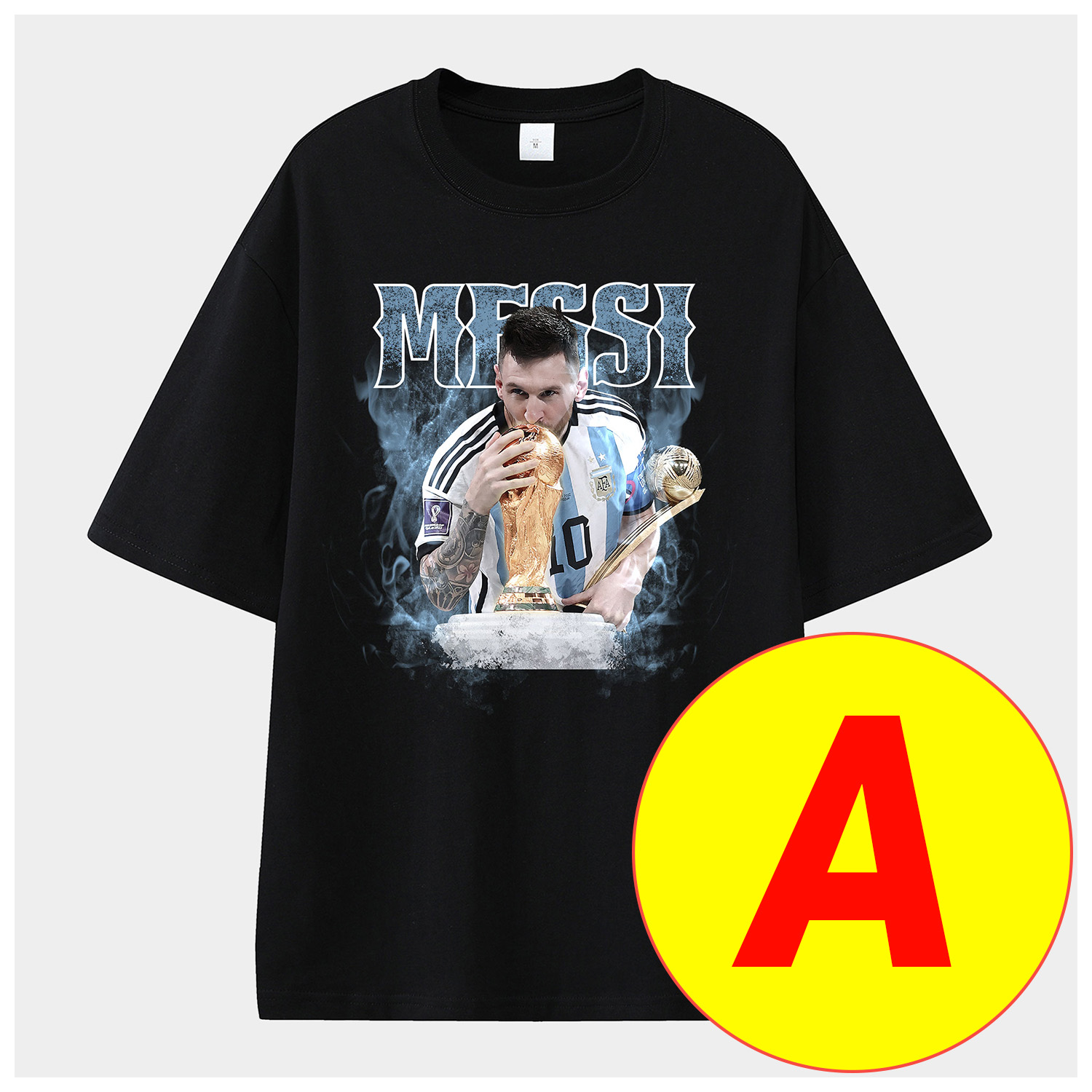 UltraTrikot-Messi GOAT Argentina Barcelona INT M.A.M Unisex Pure Cotton T-shirt