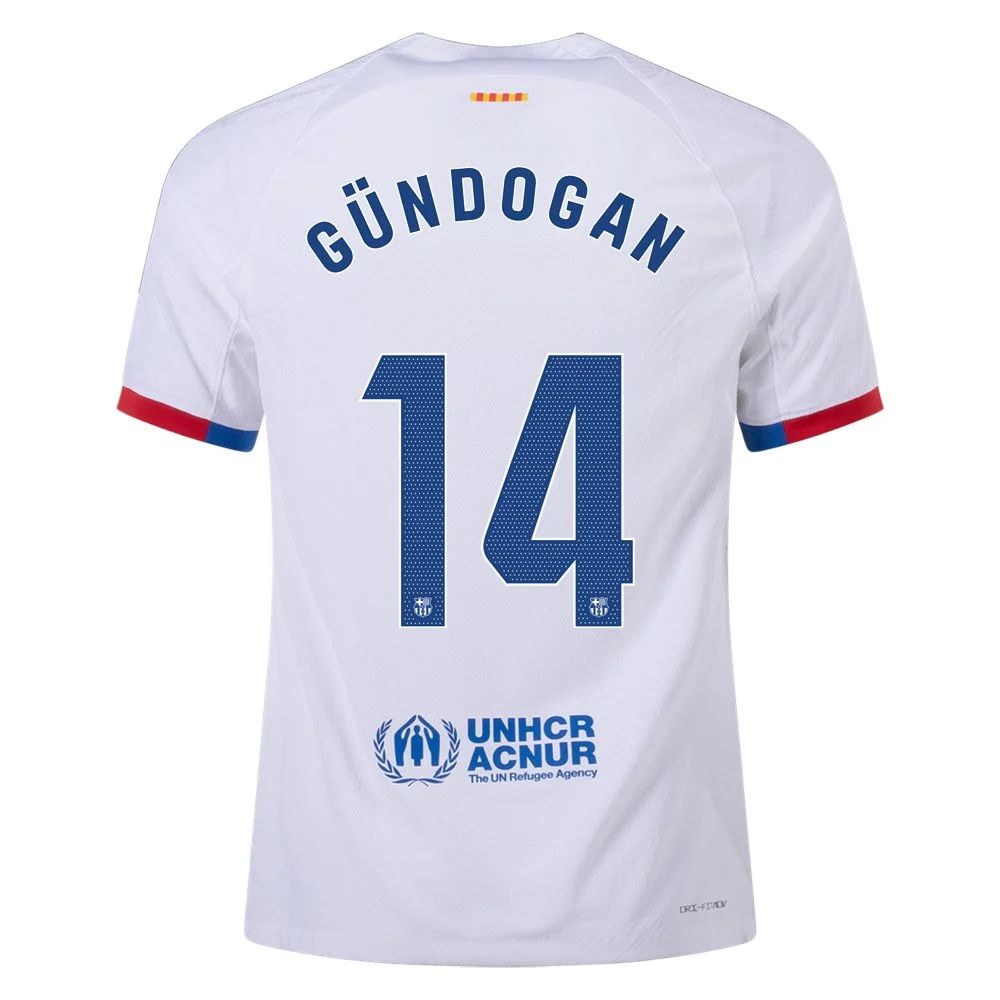 23/24 Barcelona #14 Ilkay Gundogan Away Jersey-mysite Custom Football Kit- Nextkits