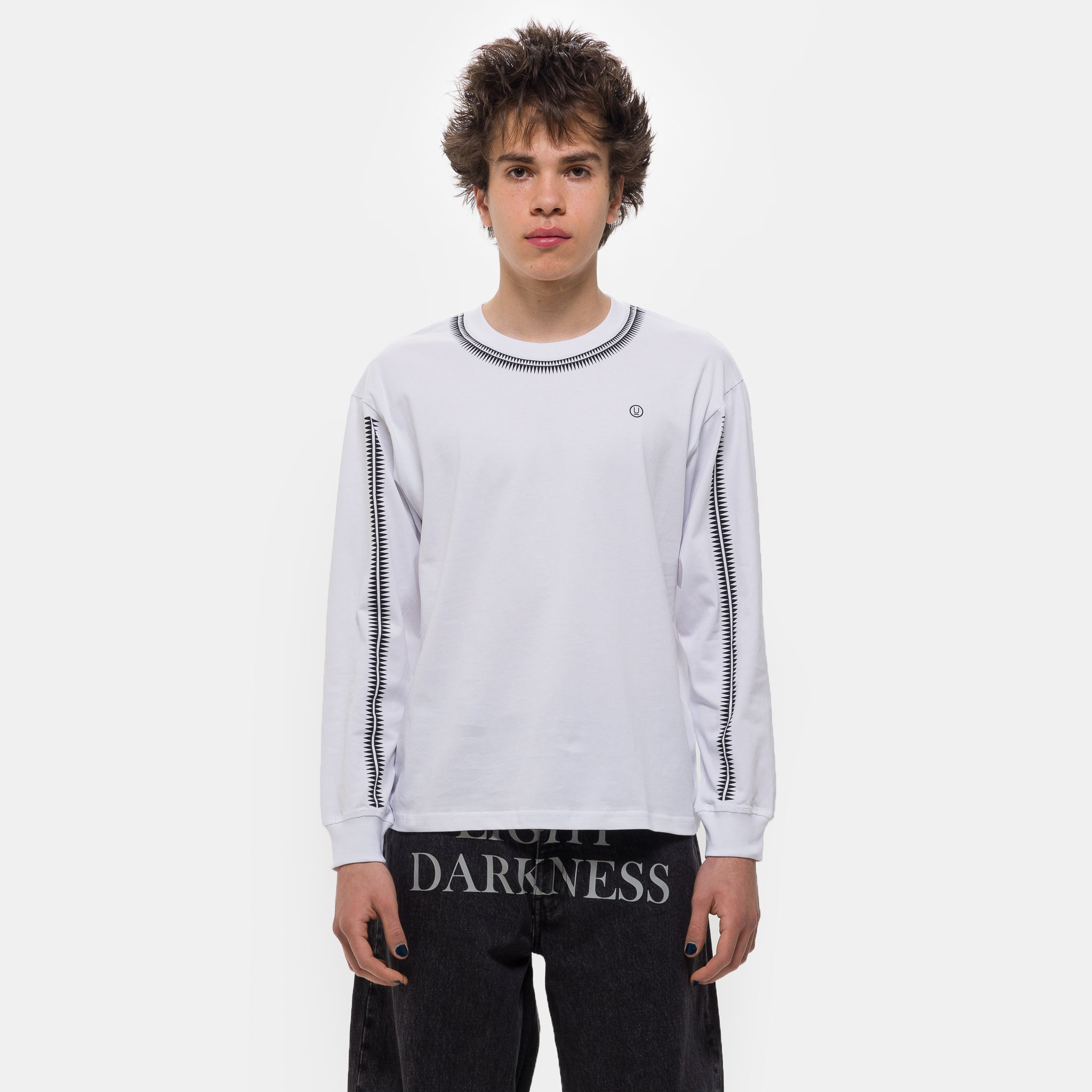 Undercover Long Sleeve T-Shirt in White