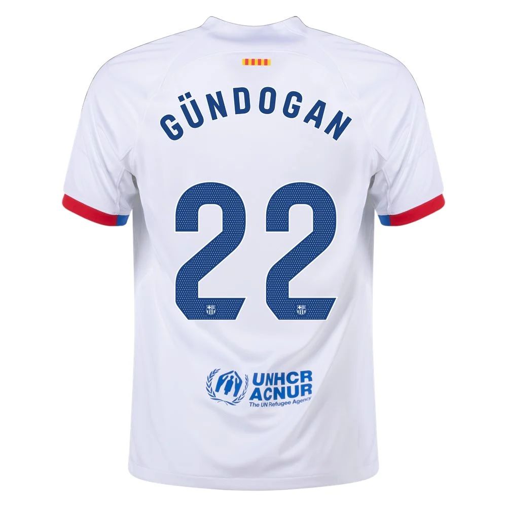 23/24 Barcelona #22 Ilkay Gundogan Away Jersey-mysite Custom Football Kit- Nextkits