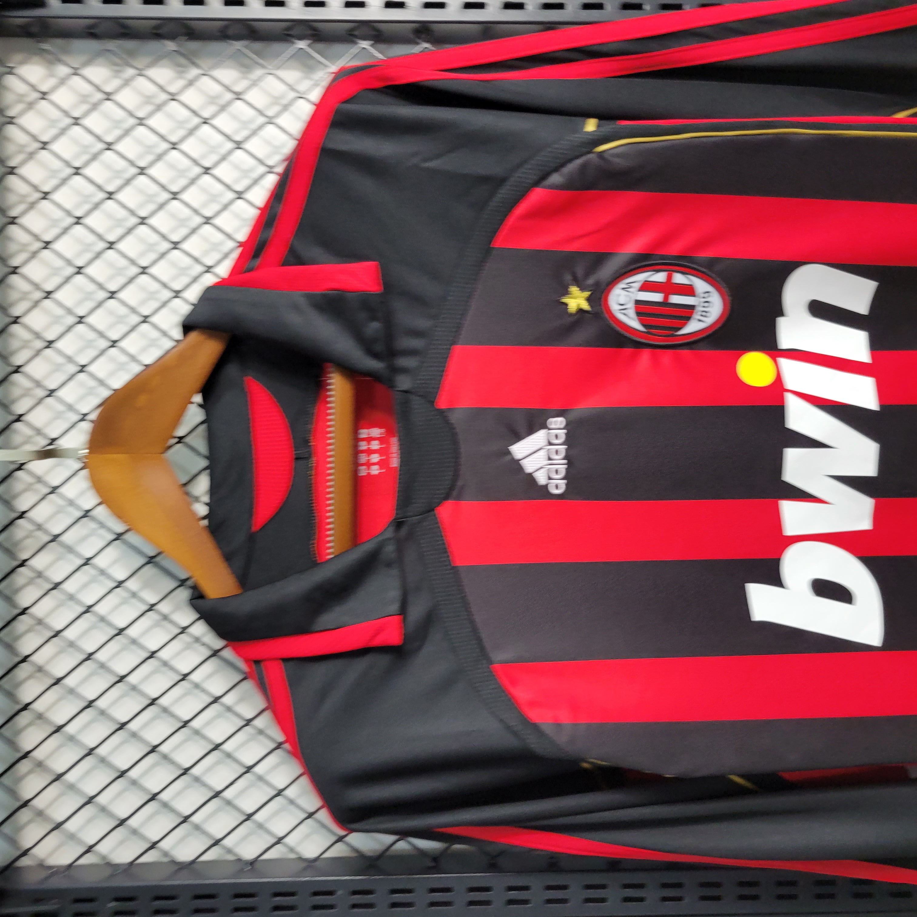 JerseysGala.com | Retro AC Milan 06-07 Home Stadium Long Sleeve Jersey -Customize Name, Number and Patch | Worldwide Shipping