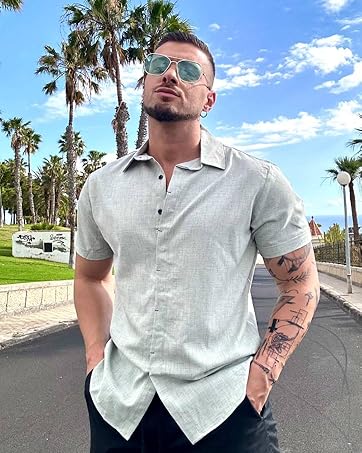 linen shirt for men