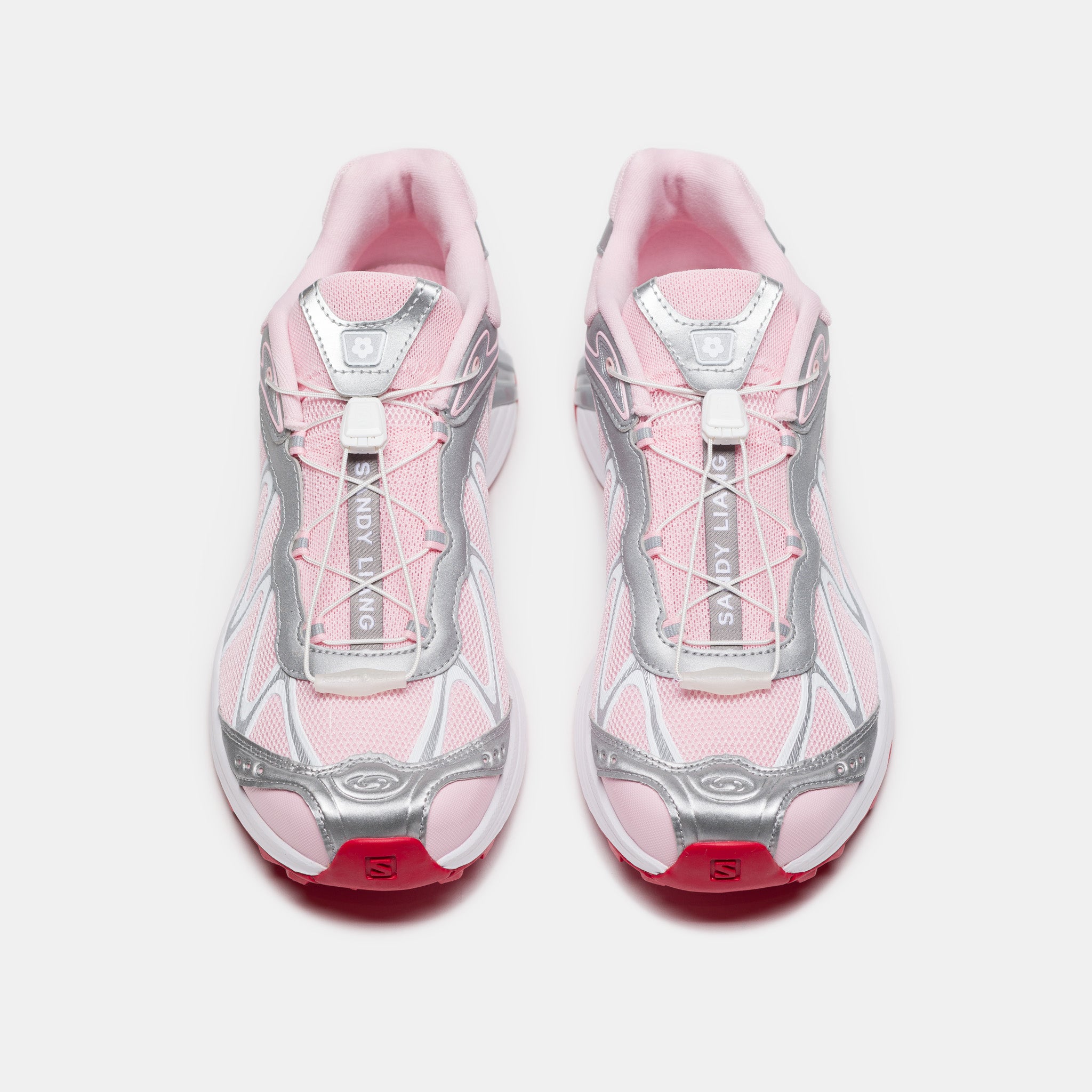 Sandy Liang XT-Whisper Sneaker in Fairy Tale/Footwear Silver