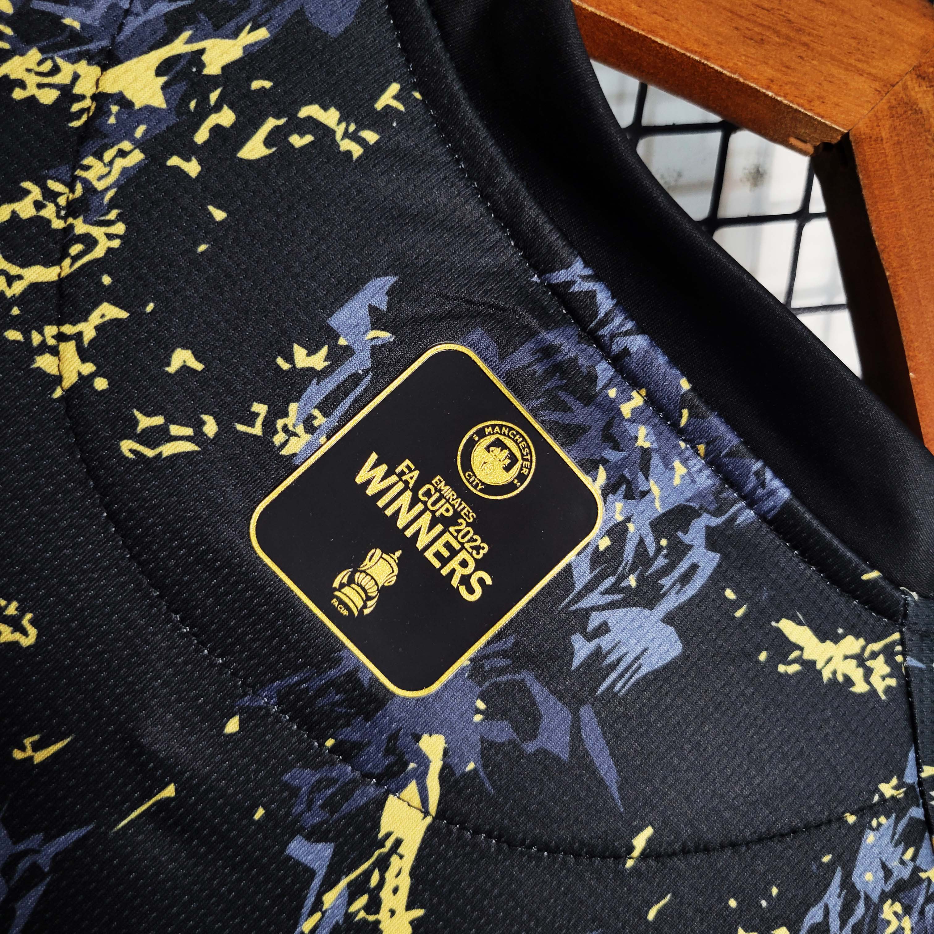 2023/2024 Manchester City Special Edition Black Football Shirt 1:1 Thai Quality:football jersey mysite: unitedjerseyfootball 邓江浪:football