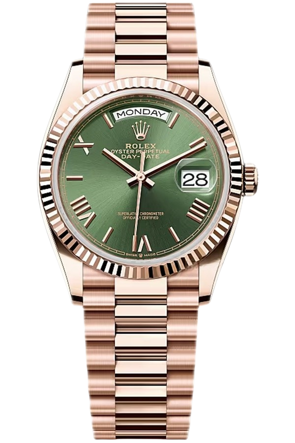 Rolex Day-Date Super Clone Swiss Replica Watch Ref 128235-0089 3255 Swiss Movement