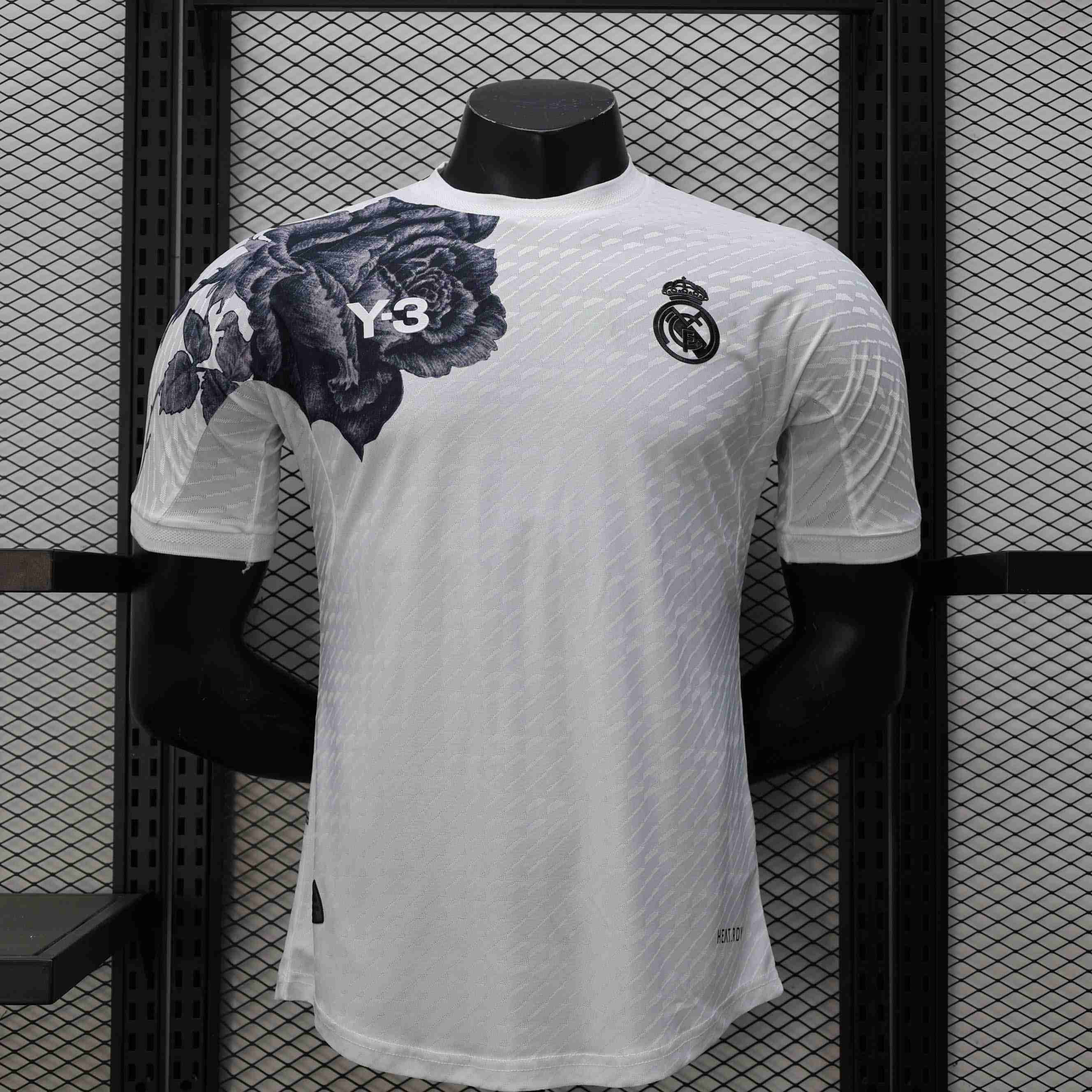 2024/2025 Player Version Real Madrid Y-3 Special Edition White Football Shirt-mysite Custom Football Kit- Nextkits