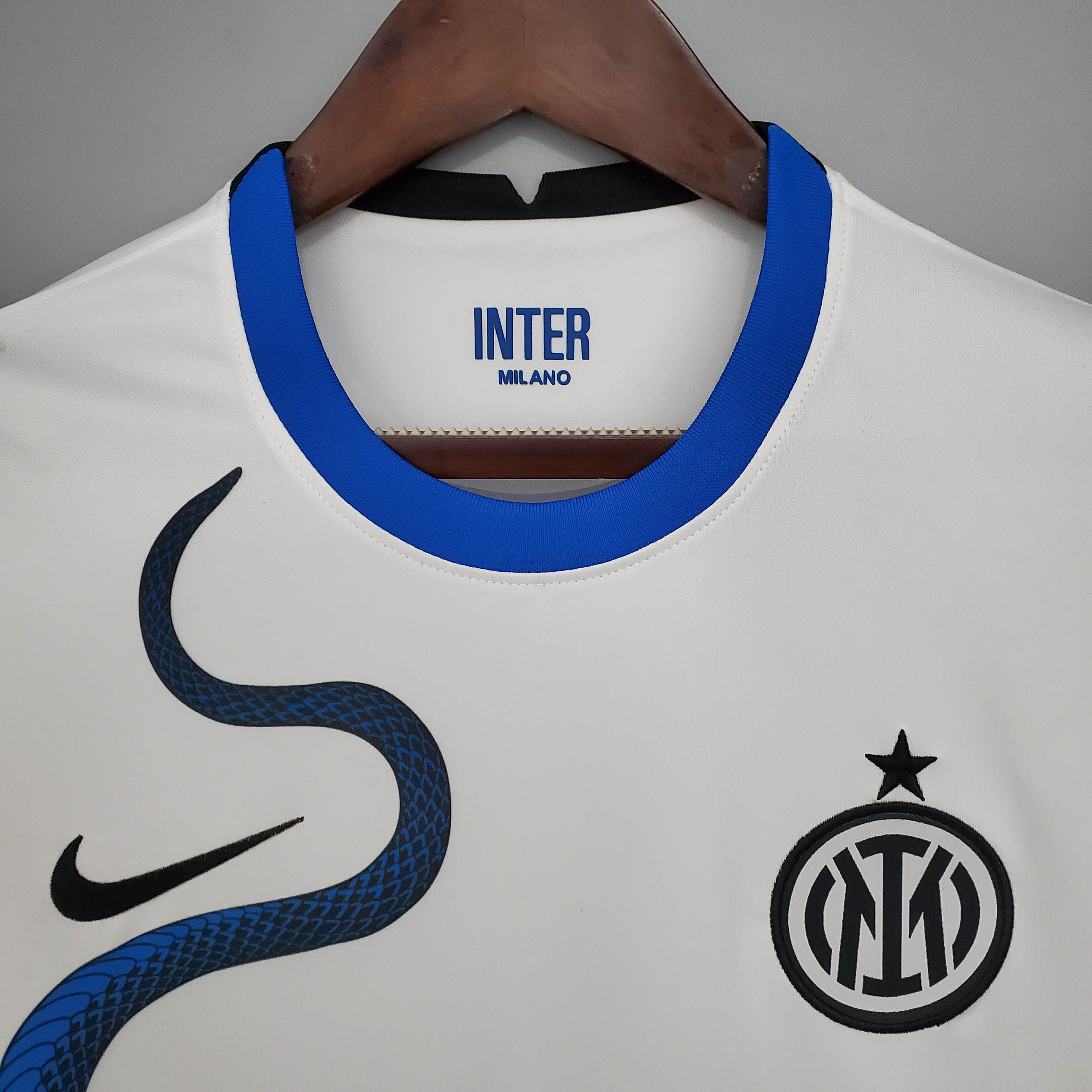 Internazionale Milan Football Jersey White 2021/2022 1:1 Thai Quality Away:football jersey mysite: unitedjerseyfootball 邓江浪:football