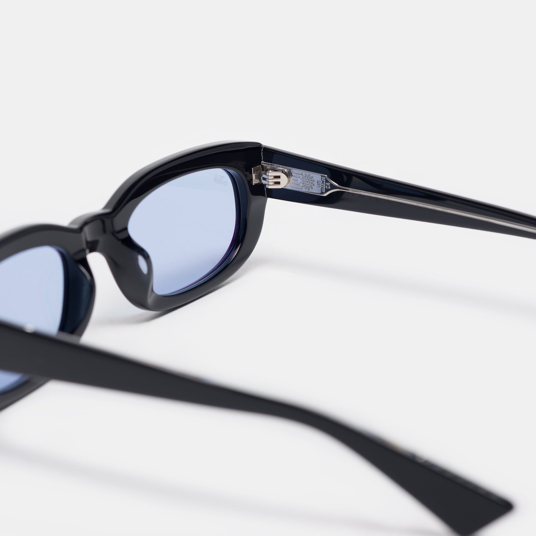 Solaris Sunglasses in Black/Sky Blue