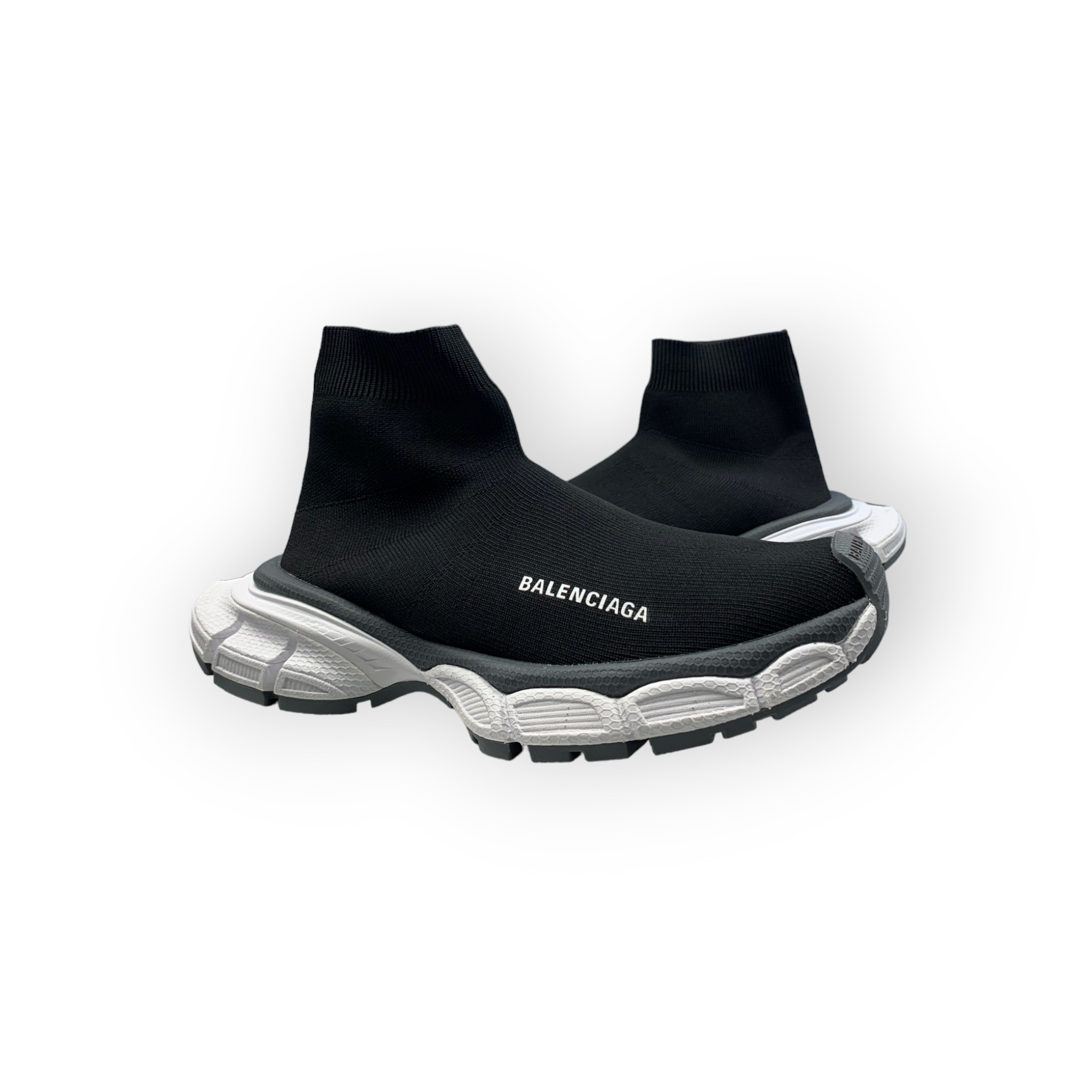 Balenciaga 3XL Sock Sneaker in Black、mysite、Cacoeks