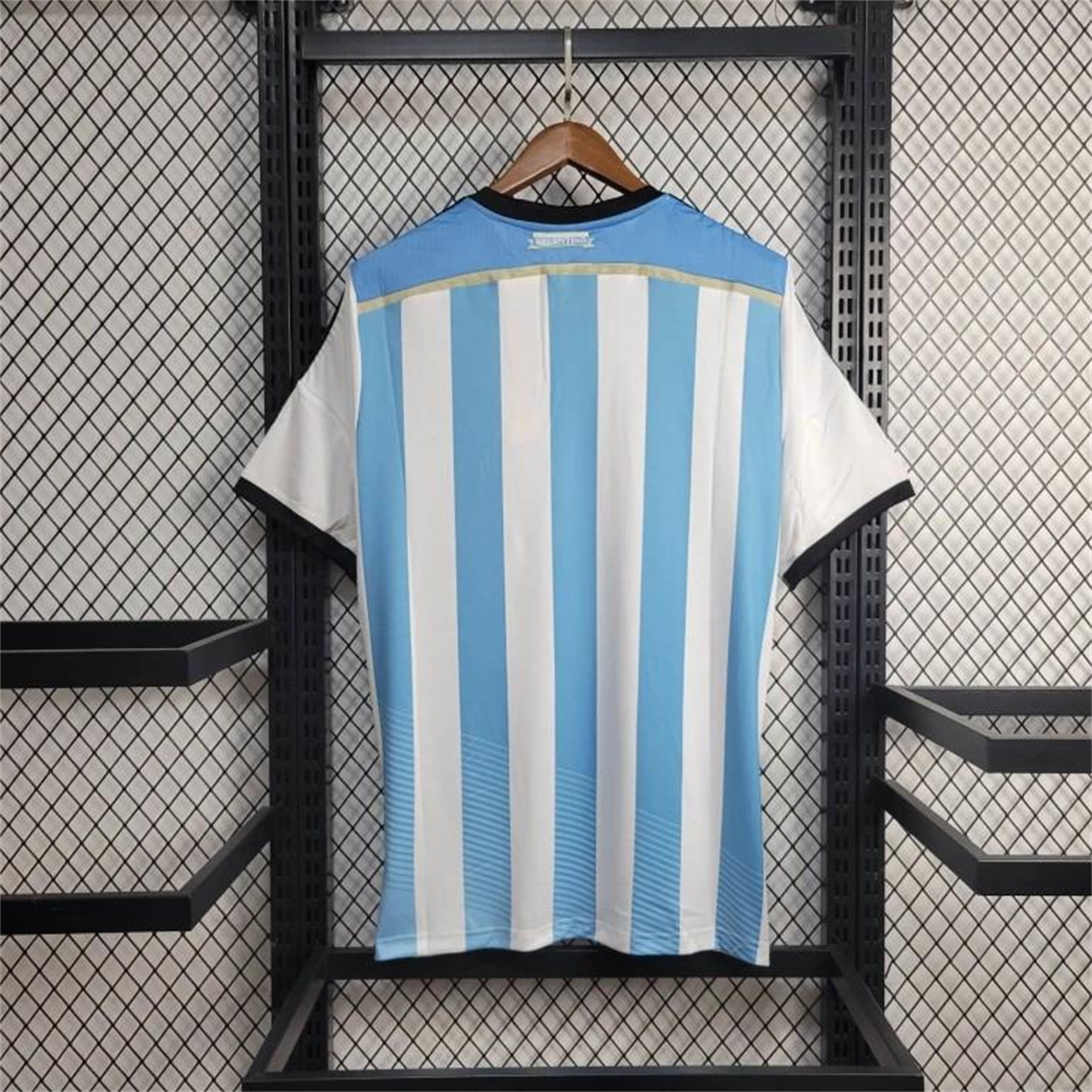 GlobeJersey-Retro Argentina 2014 Home Stadium Jersey