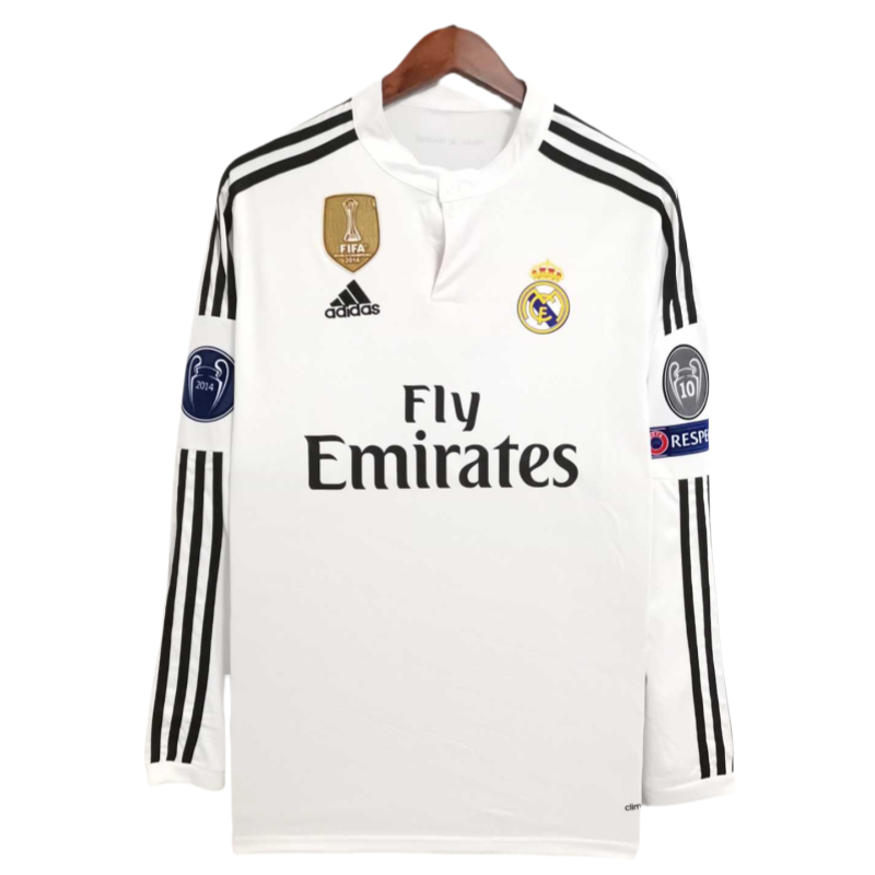 14-15 Real Madrid home long sleeves soccer jersey-Retro version: Ajax 24-25 Home Stadium Jersey - Fans Version mysite: Adidas luxuryfootballshirts.com: https://www.luxuryfootballshirts.com/