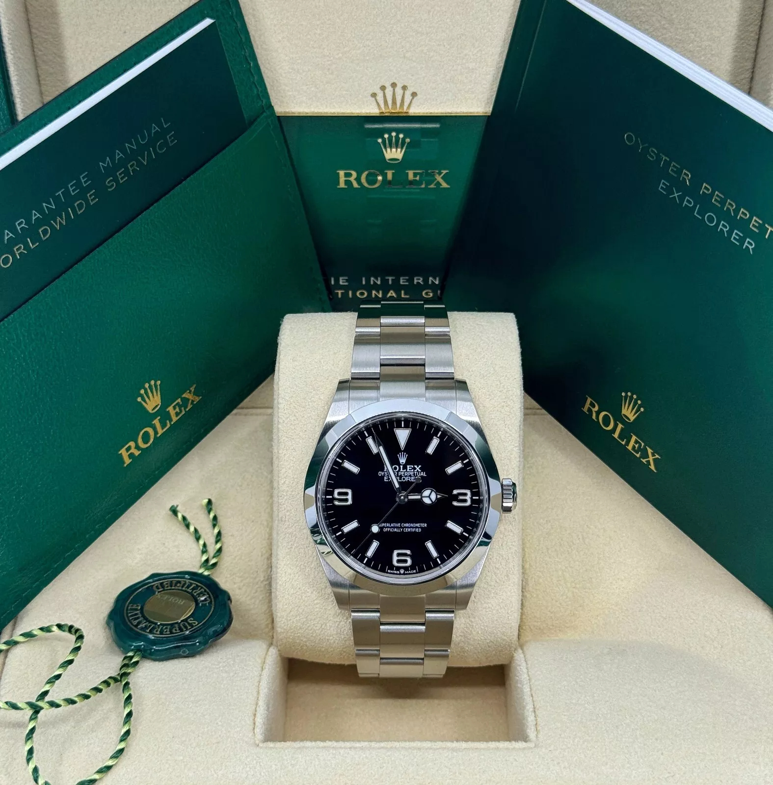 Rolex Explorer 40mm Super Clone Swiss Replica Watch Ref 224270丨3230 Swiss Movement