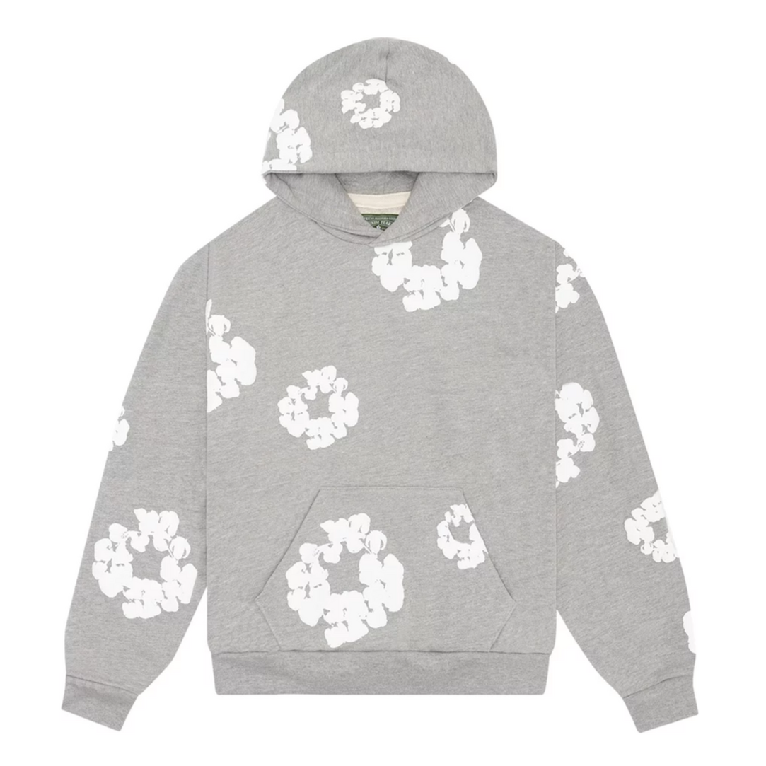 Denim Tears The Cotton Wreath Hoodie Sweatshirt Grey、mysite、Cacoeks