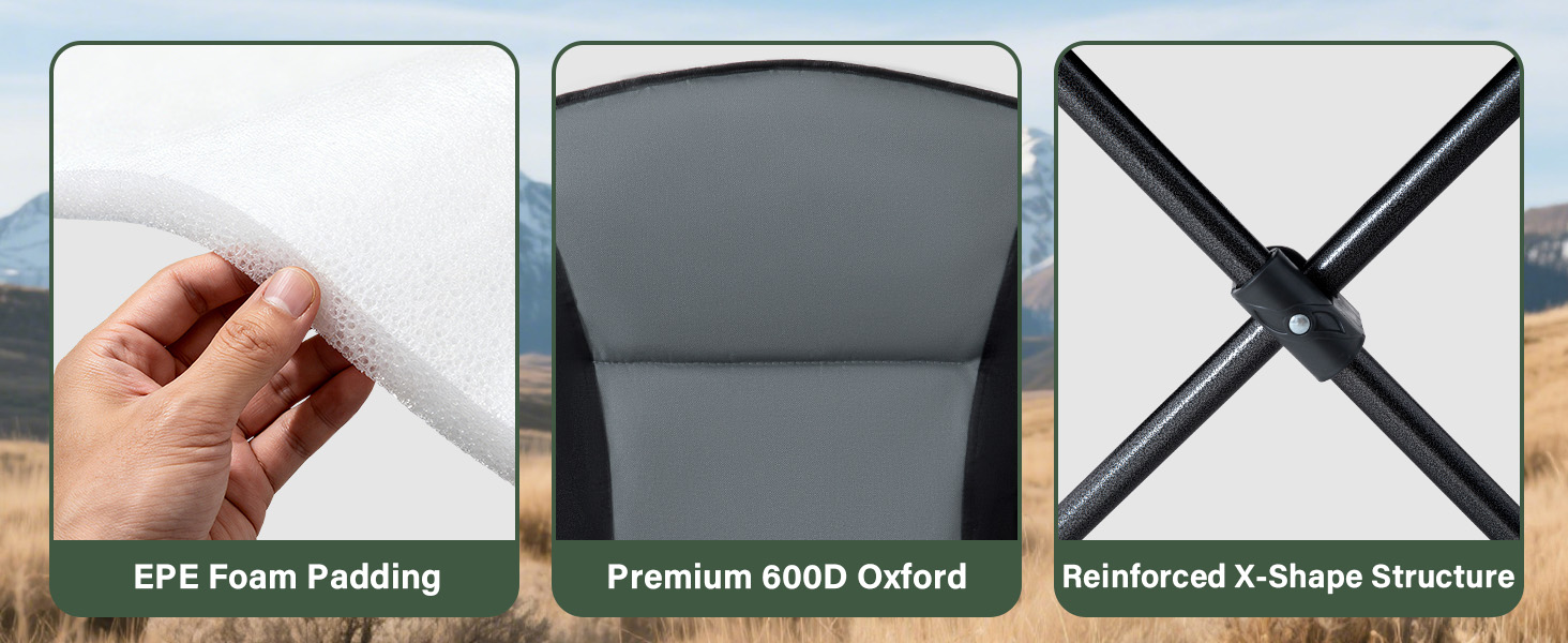 heated camping chair