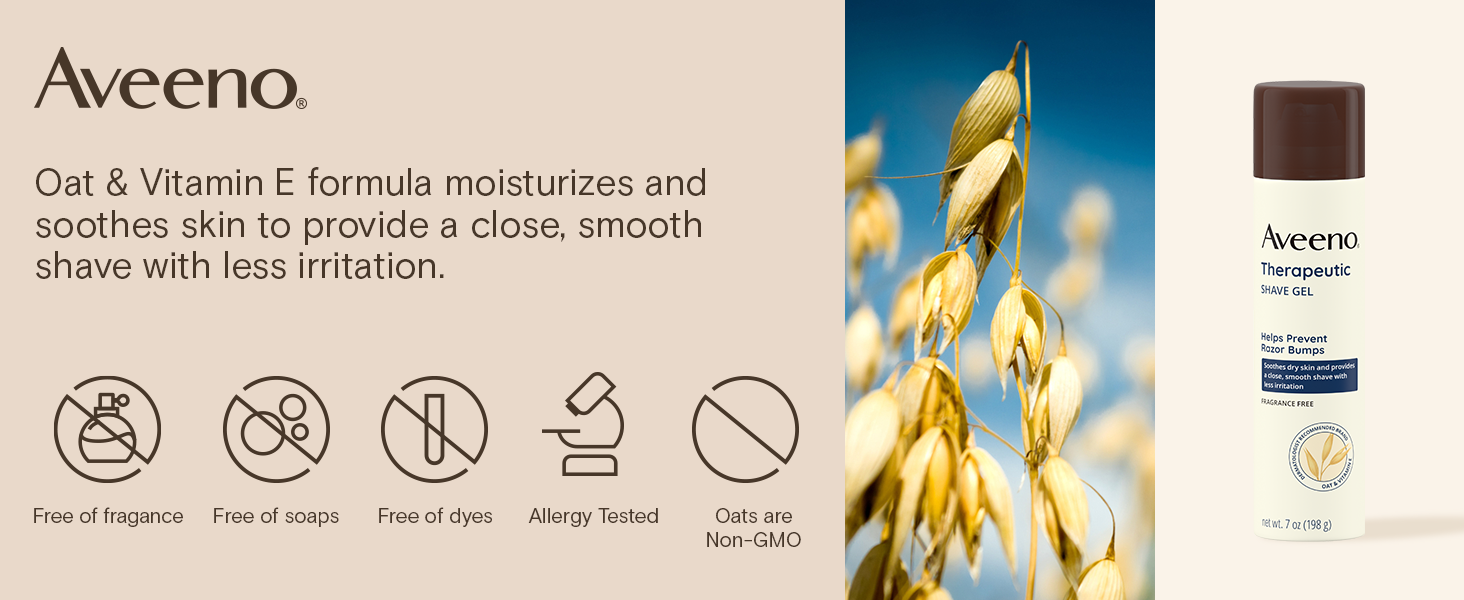 Formula moisturizes and soothes skin to provide a close, smooth shave with less irritation
