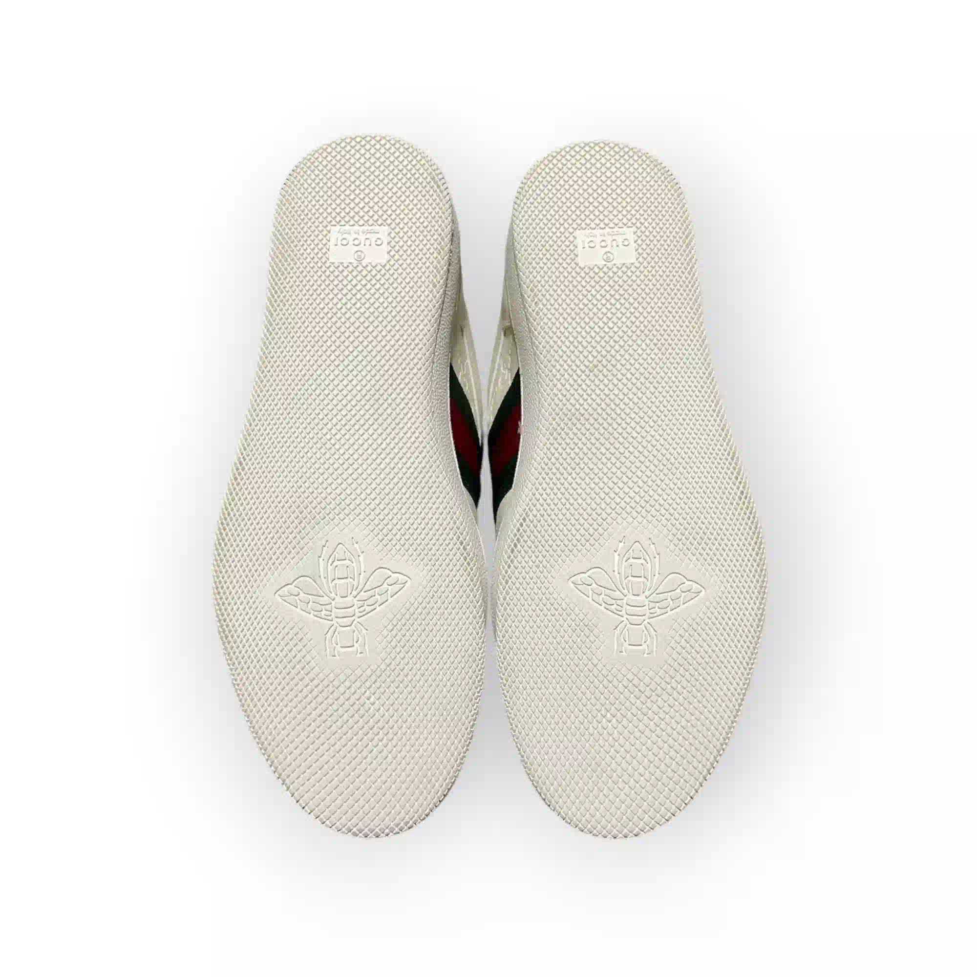 Gucci Screener Sneaker with Green and red Web in White、mysite、Cacoeks