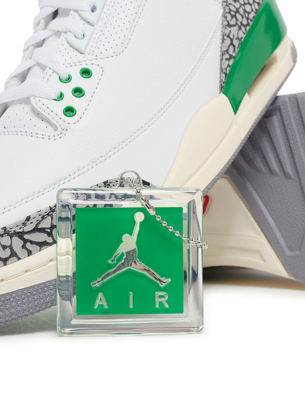 Air Jordan 3 Retro Lucky Green、JORDAN、Cacoeks