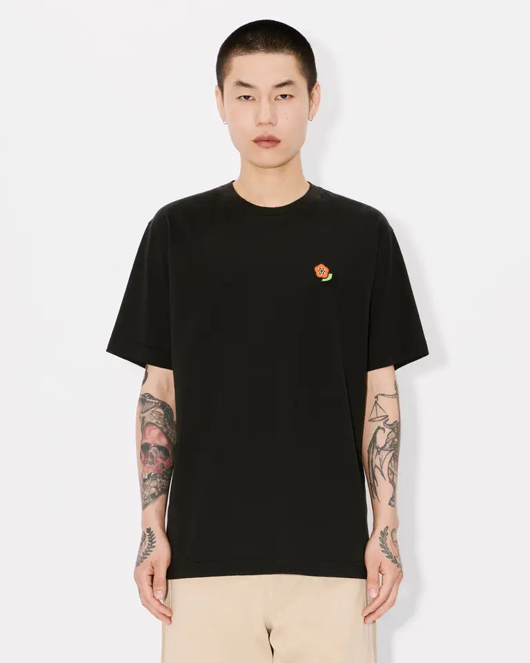 Kenzo Pop Crest Embroidered T-Shirt Black、mysite、Cacoeks