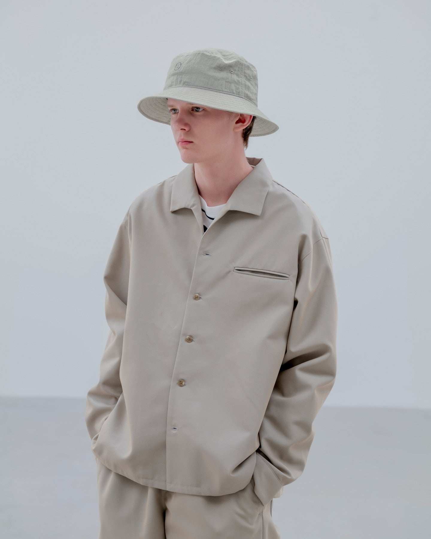 uniform experiment 25S/S ITALIAN COLLAR SHIRT  UE-250026 