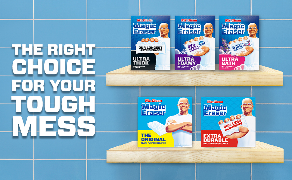 Mr. Clean Magic Eraser Ultra Bath Multi Purpose - The Right Choice For Your Tough Mess