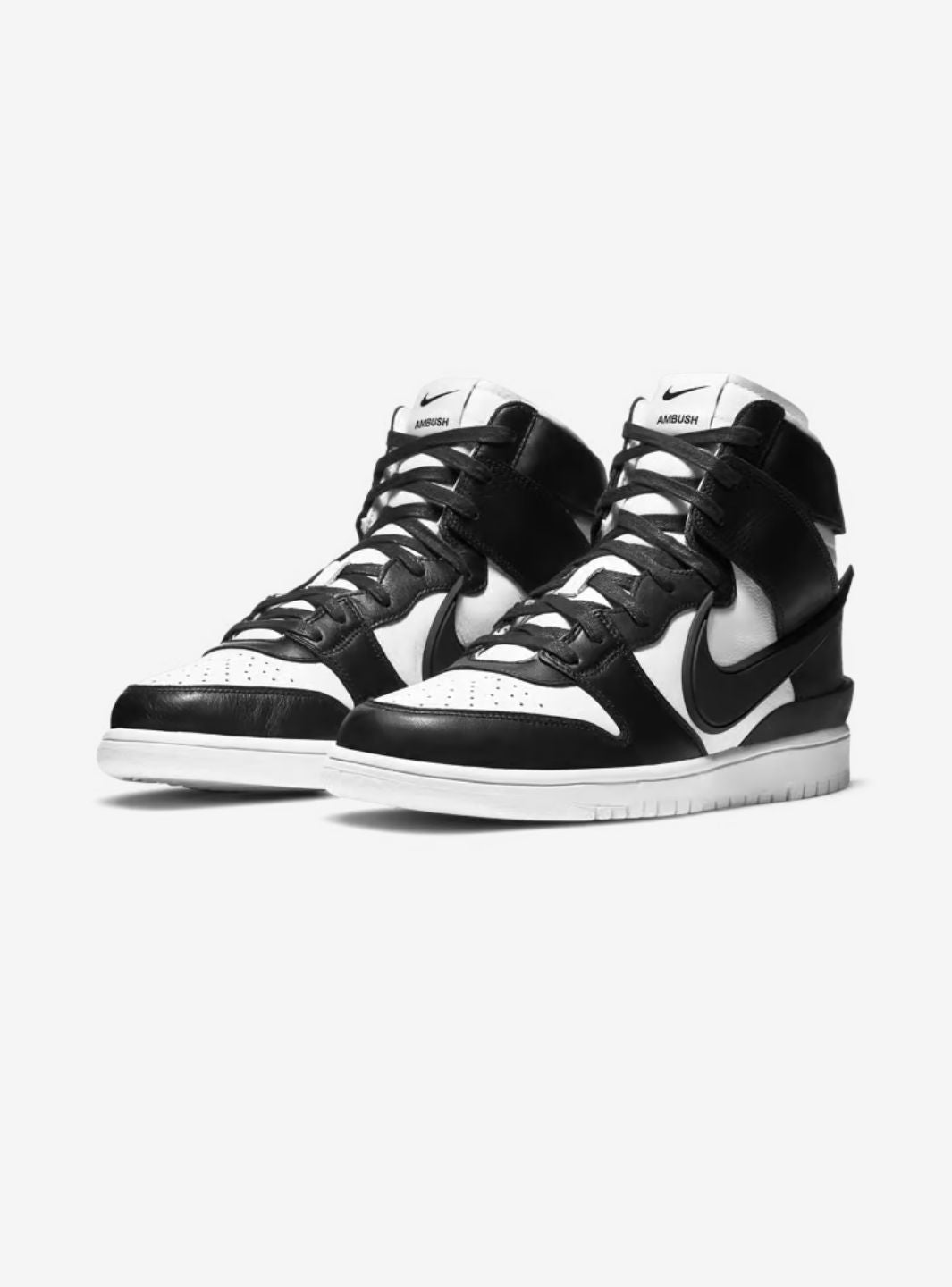 Nike Dunk High AMBUSH Black White、NIKE、Cacoeks