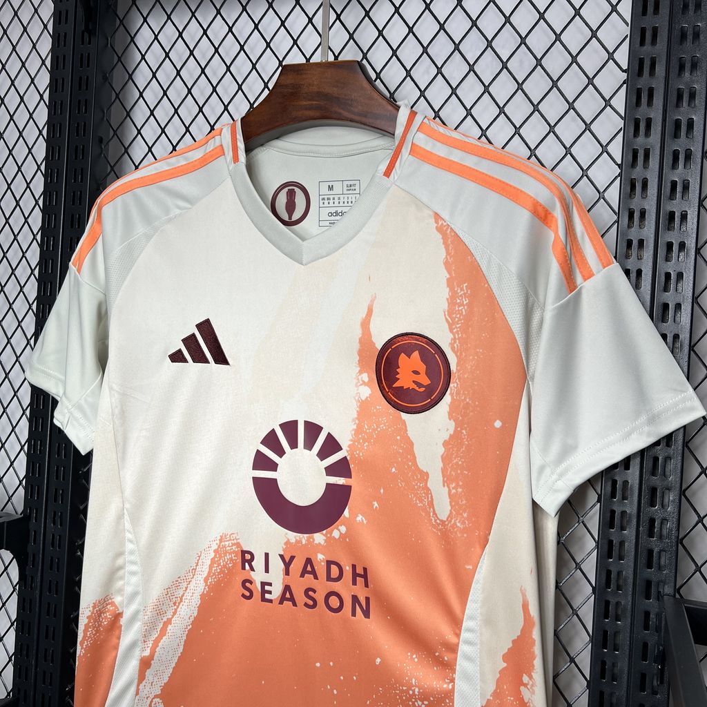 ManixJersey.com | AS Roma 24-25 Away Jersey - Fans Version -Customize Name, Number and Patch | Worldwide Shipping