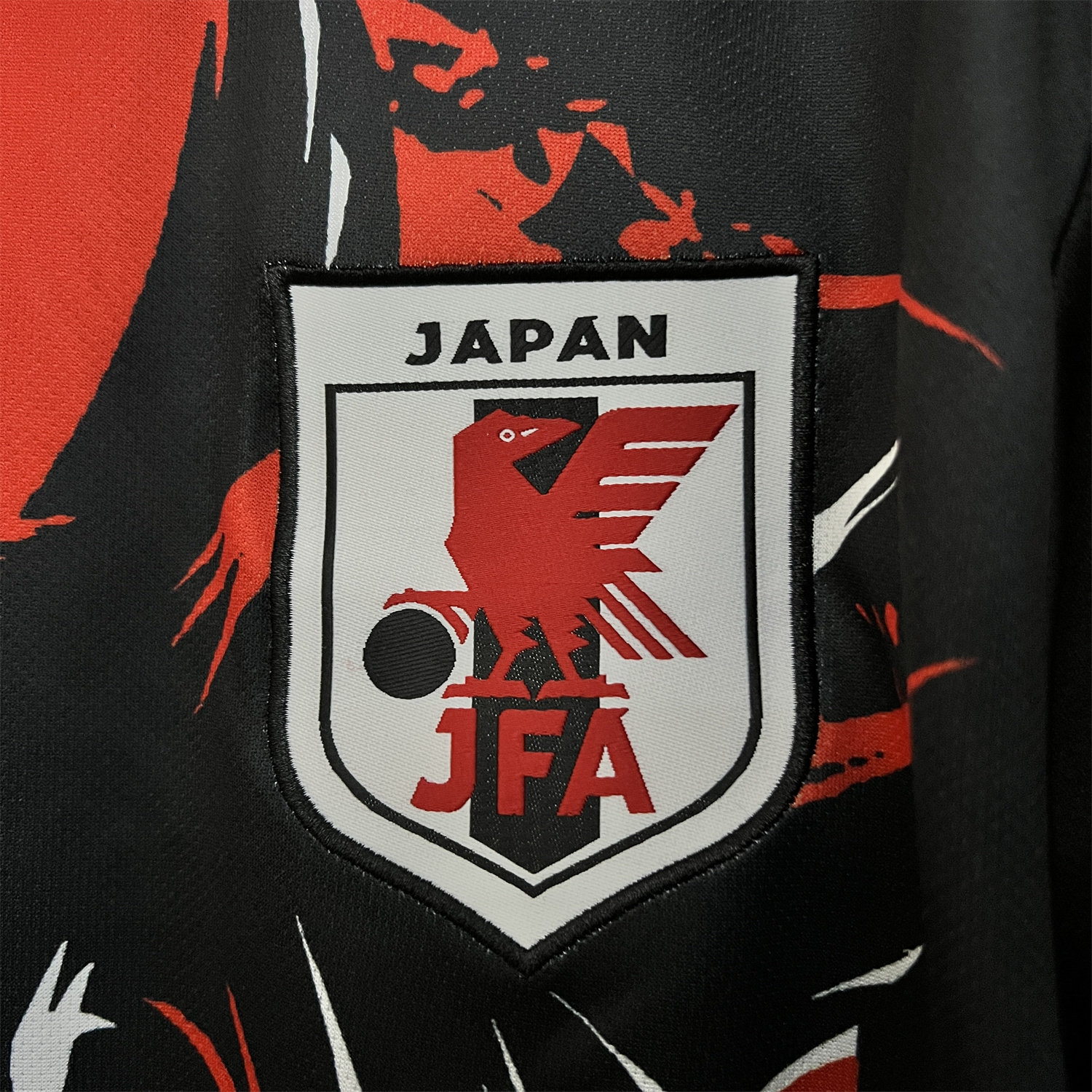 ManixJersey.com | Japan 2024 Black Red Son Goku Jersey - Fans Version -Customize Name, Number and Patch | Worldwide Shipping