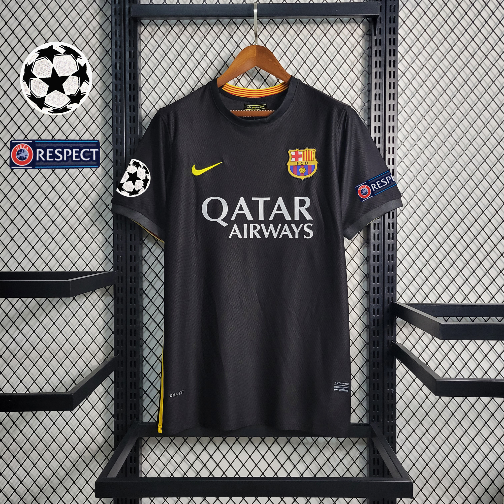 Higojerseys-Retro Barcelona 13-14 Third Jersey