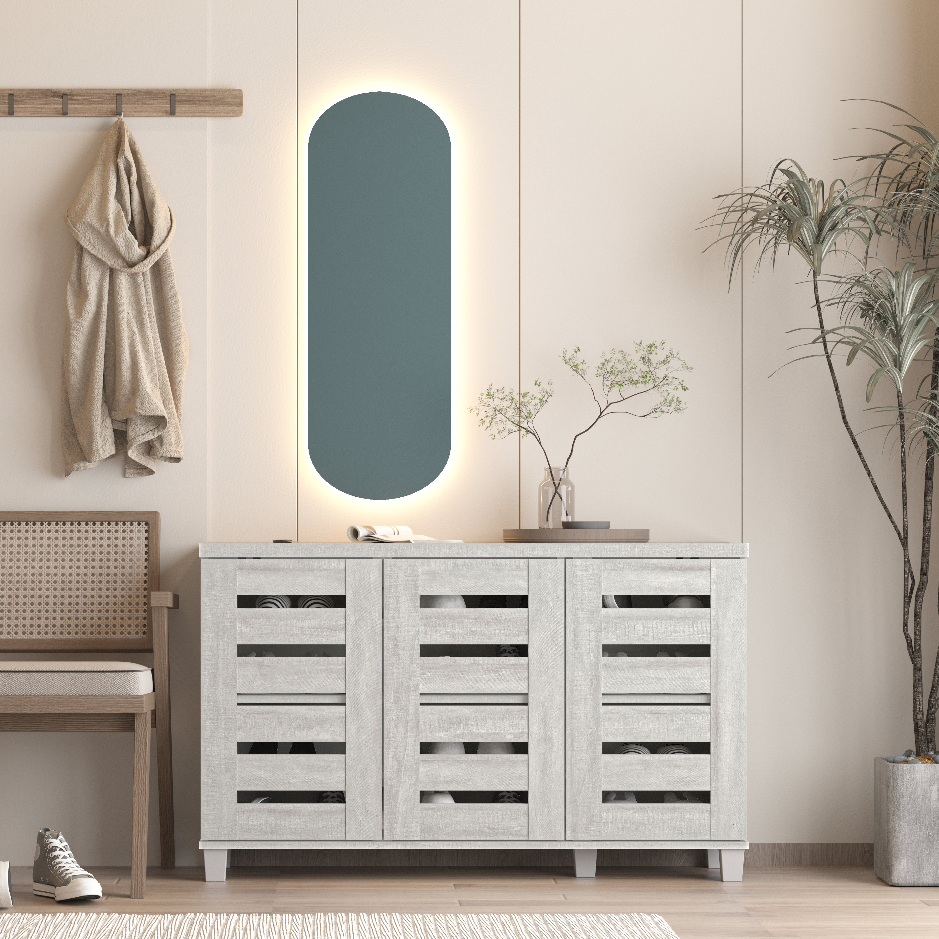 Overall Shoe Cabinet Design