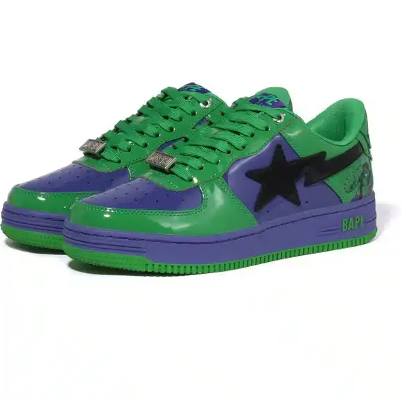 BAPESTA x MARVEL Hulk Low Sneakers、mysite、Cacoeks