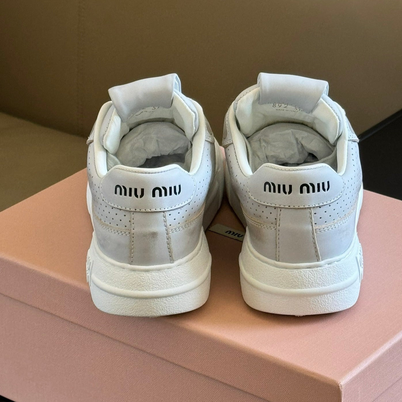 Frost Color Sneakers Calfskin、mysite、Cacoeks