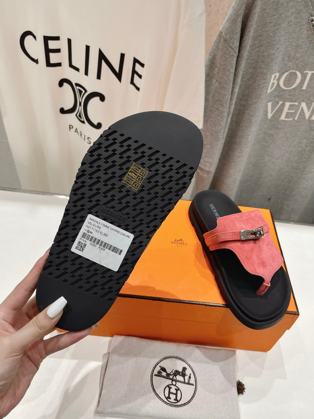 EMPIRE SANDAL BLACK MIX PINK SUEDE、mysite、Cacoeks