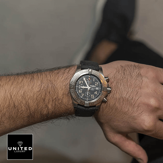 Breitling Avenger Bandit E1338310I502 "Titanium" Perfect Duplicate 1:1 breitling avenger E13383101M2W1 replica wrist