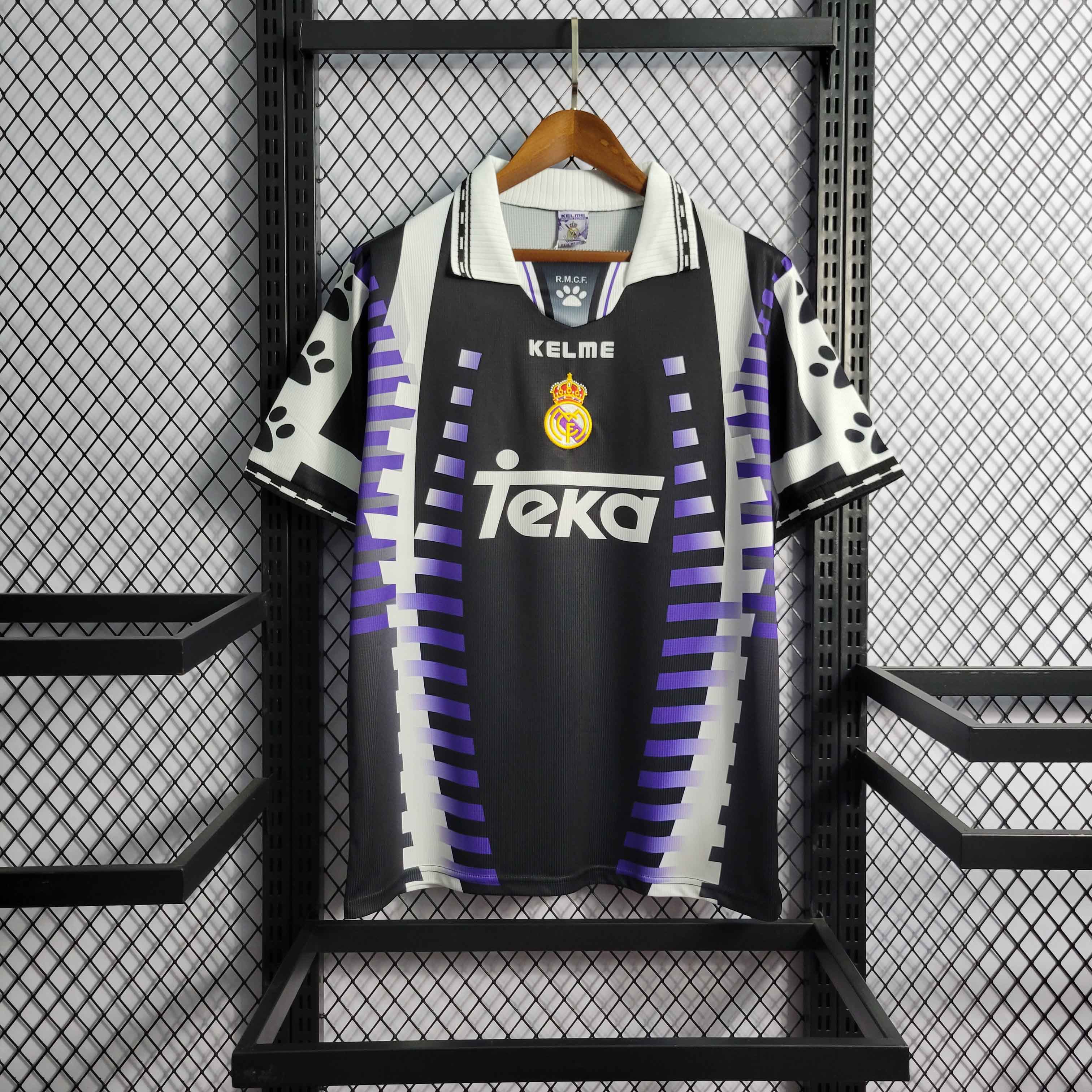 97-98 Real Madrid Second away soccer jersey-Retro version: Ajax 24-25 Home Stadium Jersey - Fans Version mysite: Adidas luxuryfootballshirts.com: https://www.luxuryfootballshirts.com/